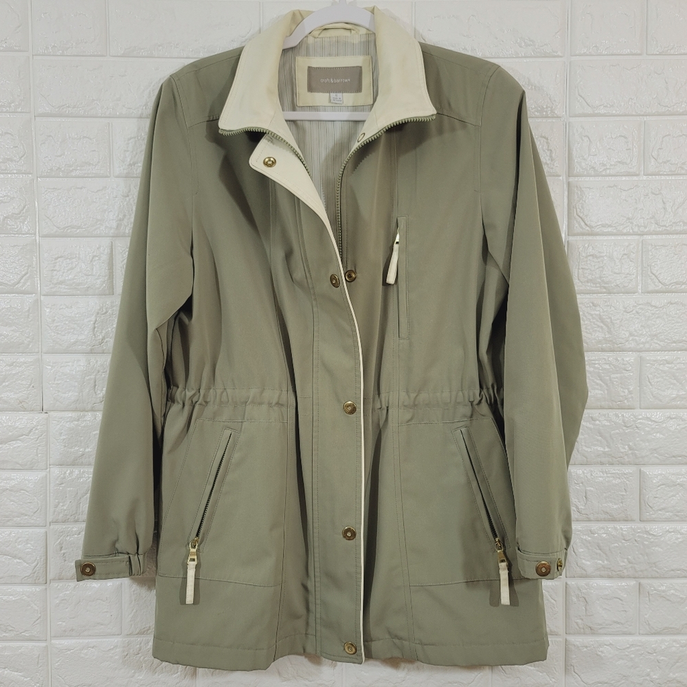 Croft and Barrow trench jacket,Size S